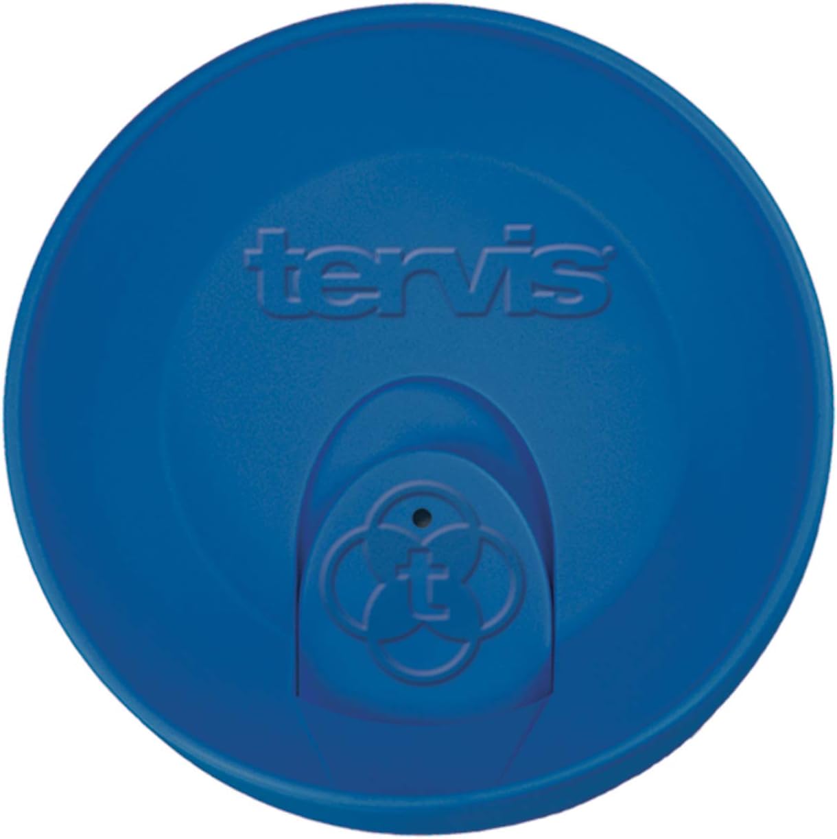 Tervis Travel Lid Made in USA Double Walled Insulated Tumbler Travel Cup Keeps Drinks Cold & Hot, Fits 16oz Tumblers, Navy