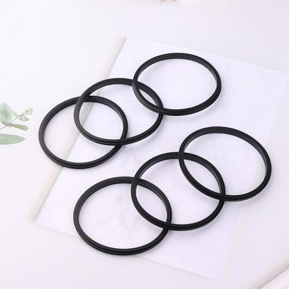 Joshey Rubber Seal Replacement Gaskets for Yeti Rambler 20 oz Tumbler - Leak-Proof Seal & O Ring Replacement Parts for Yeti 25 oz Straw Mug Lid, 6 Packs