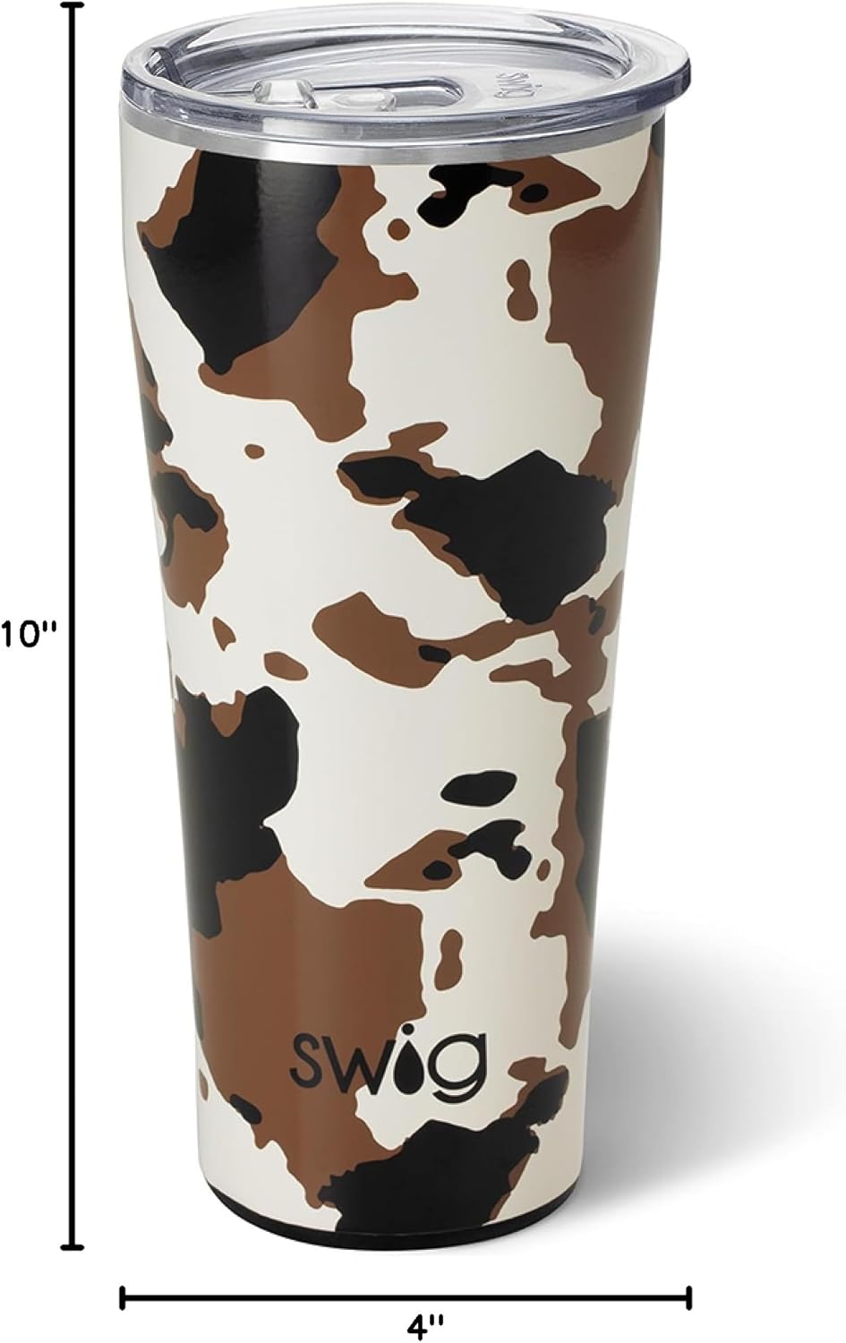 Swig Life 32oz Insulated Tumbler, Travel Coffee Tumbler with Lid, Cup Holder Friendly Travel Coffee Mug, Stainless Steel with Lid (Hayride)