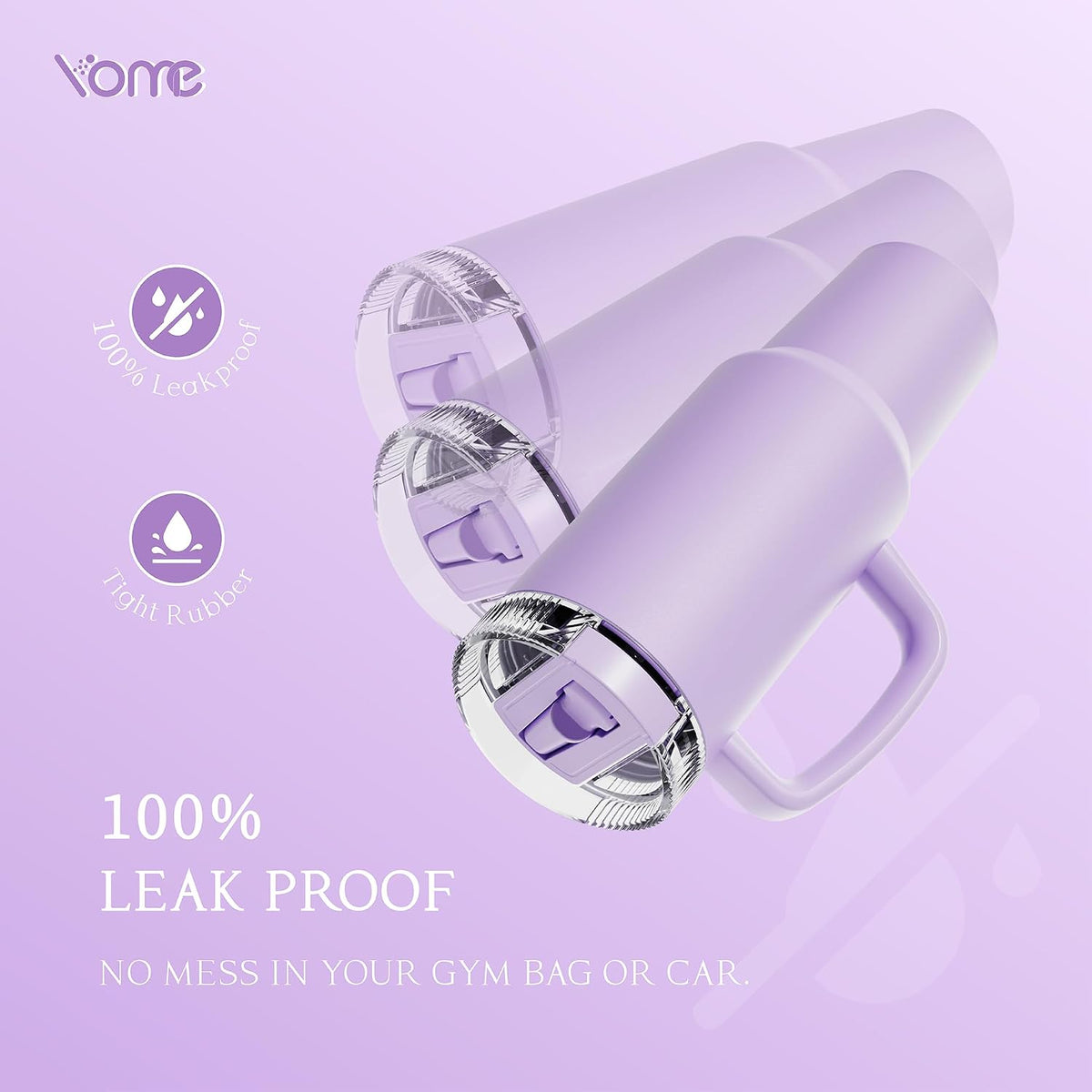 YOME 40oz Mom Tumbler with Handle and Flip Straw | Stainless Steel Best Mom Ever Gifts Insulated Water Bottle | Keeps Drinks Cold | Dishwasher Safe | Cupholder Friendly | Gym Travel Yoga