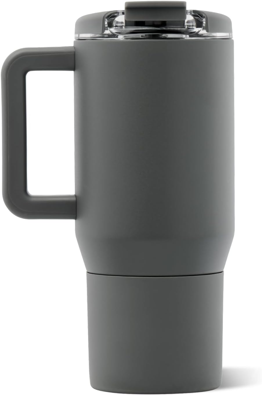 Coffee Traveler 20oz Ceramic-Lined Mug with Handle, Dusty Rose