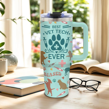 Funny Saying Tumbler 40oz, Insulated Motivational Gifts for Women Man | Minimalist Design Tumbler Leakproof, Depression Support Gift for Women Man, Fathers Day Birthday Gift for Coworker, 1 Pack