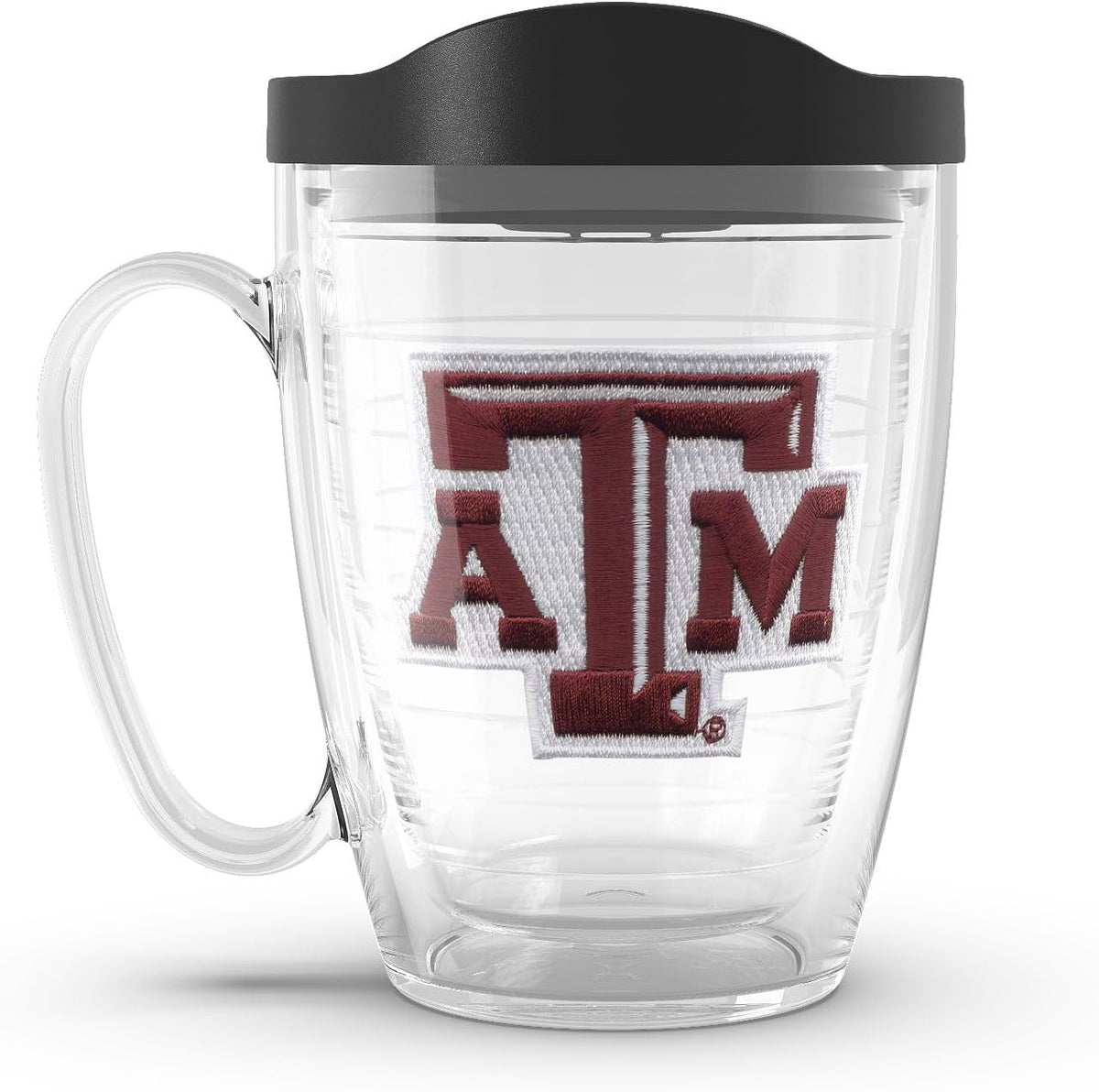 Tervis Made in USA Double Walled University of Alabama Crimson Tide Insulated Tumbler Cup Keeps Drinks Cold & Hot, 16oz Mug, Emblem - Colors D