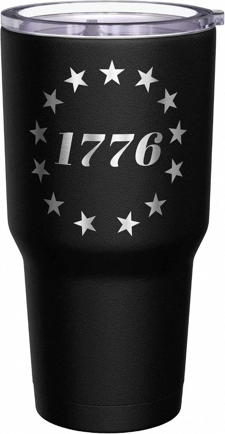 Born To Fish - Forced To Work - Fishing Travel Mug - American Flag Coffee Travel Mug - Dad Fishing Tumbler - Double Insulated Tumbler - 30 oz - Colors B