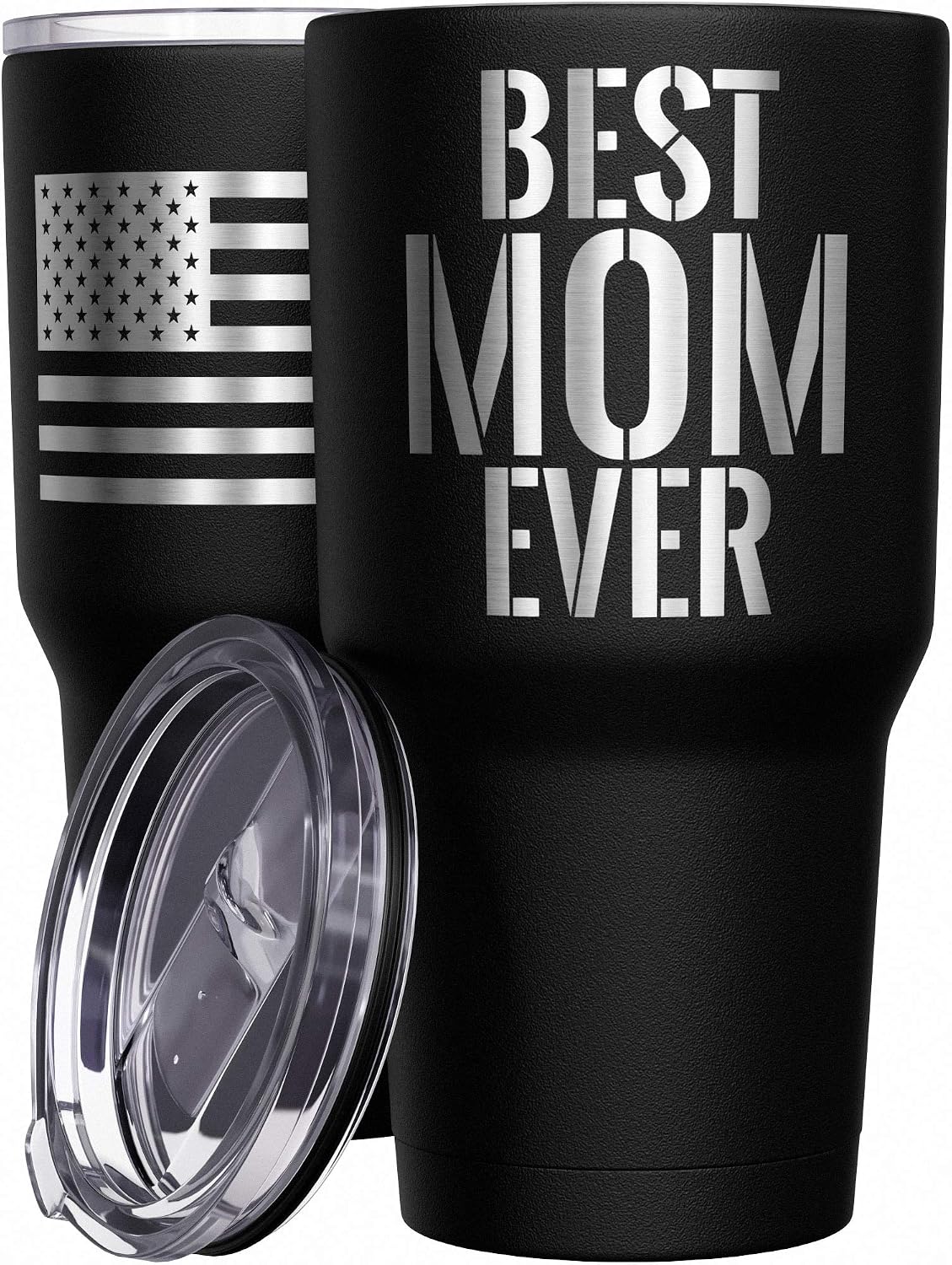Born To Fish - Forced To Work - Fishing Travel Mug - American Flag Coffee Travel Mug - Dad Fishing Tumbler - Double Insulated Tumbler - 30 oz - Colors B