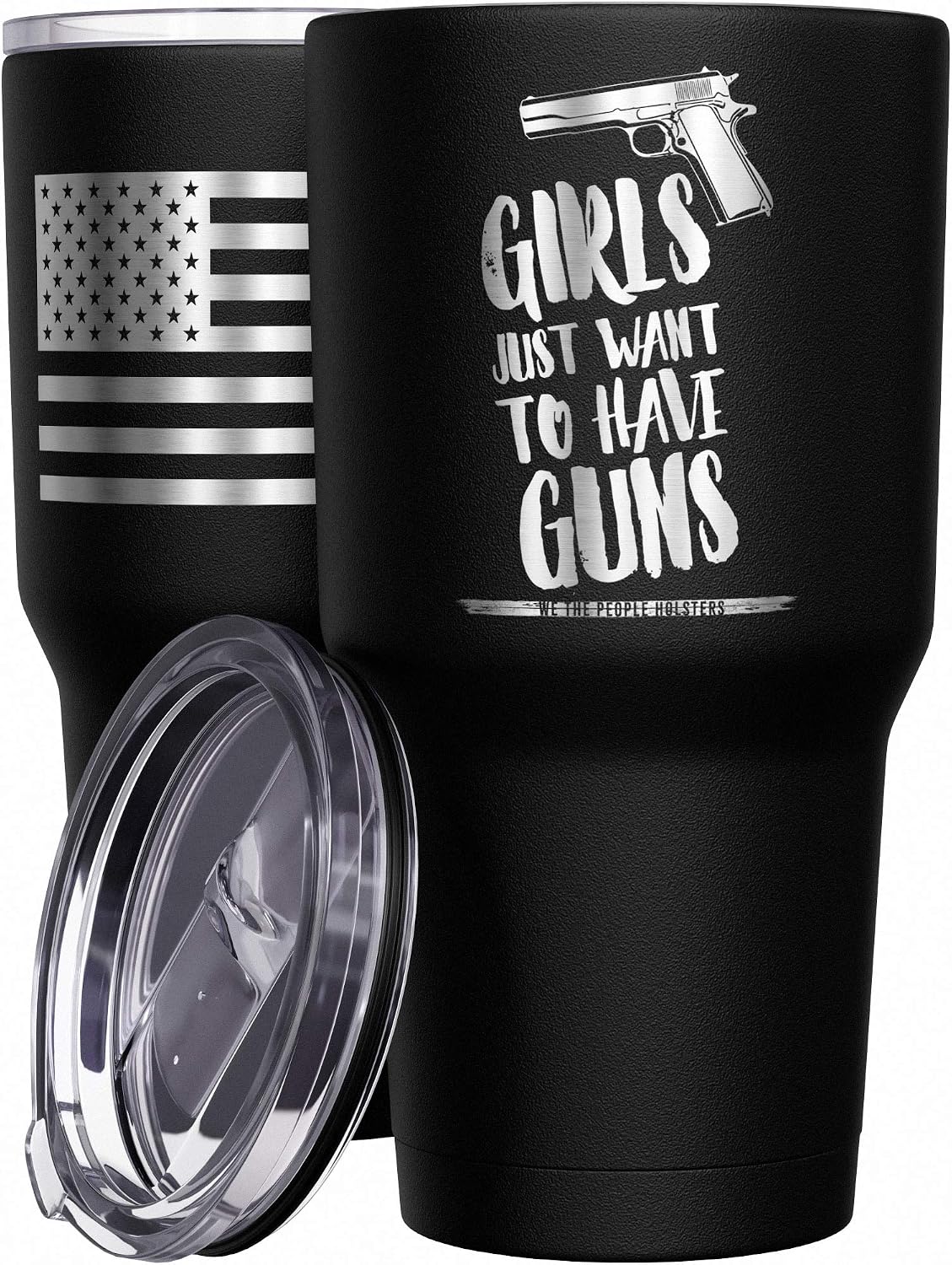 Born To Fish - Forced To Work - Fishing Travel Mug - American Flag Coffee Travel Mug - Dad Fishing Tumbler - Double Insulated Tumbler - 30 oz - Colors B