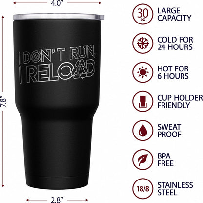 Born To Fish - Forced To Work - Fishing Travel Mug - American Flag Coffee Travel Mug - Dad Fishing Tumbler - Double Insulated Tumbler - 30 oz - Colors B