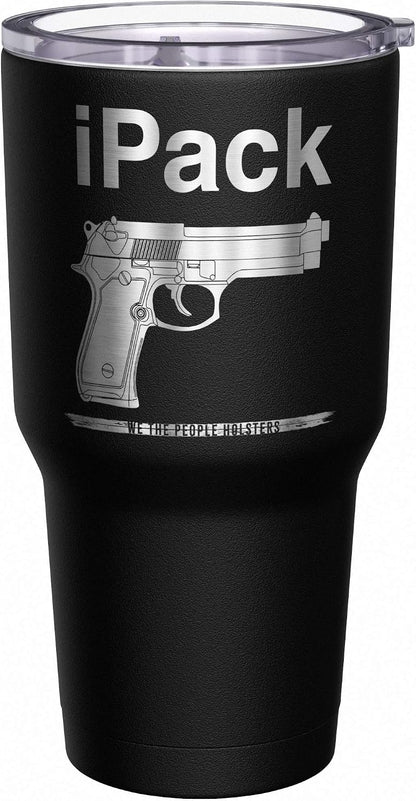 Born To Fish - Forced To Work - Fishing Travel Mug - American Flag Coffee Travel Mug - Dad Fishing Tumbler - Double Insulated Tumbler - 30 oz - Colors B