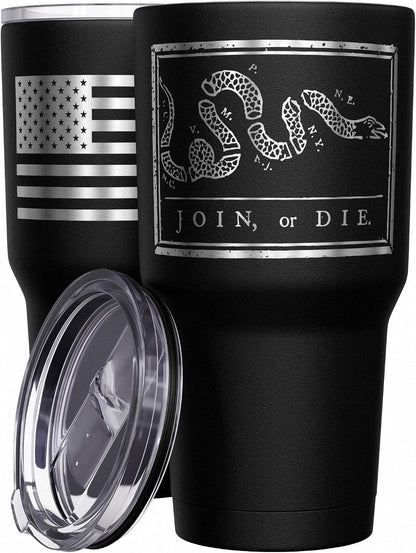 Born To Fish - Forced To Work - Fishing Travel Mug - American Flag Coffee Travel Mug - Dad Fishing Tumbler - Double Insulated Tumbler - 30 oz - Colors B