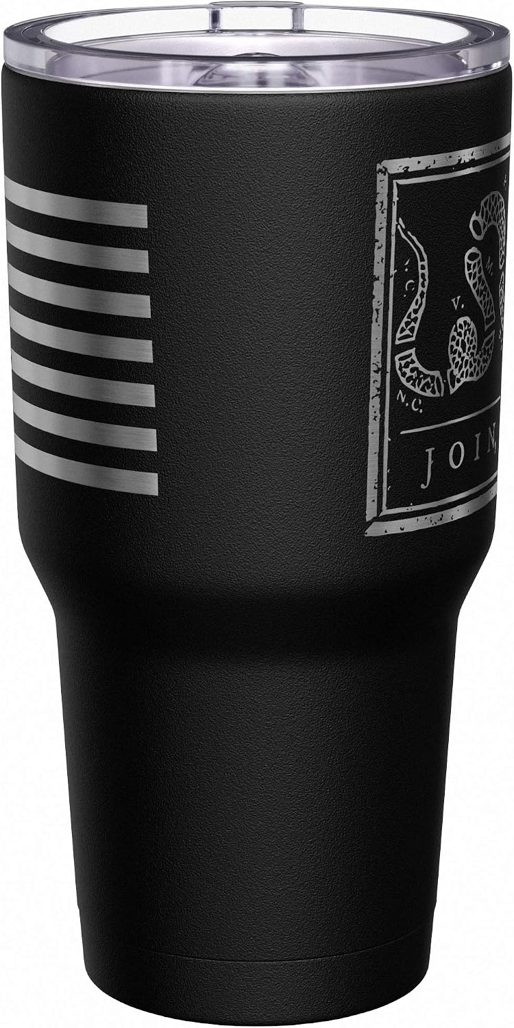 Born To Fish - Forced To Work - Fishing Travel Mug - American Flag Coffee Travel Mug - Dad Fishing Tumbler - Double Insulated Tumbler - 30 oz - Colors B