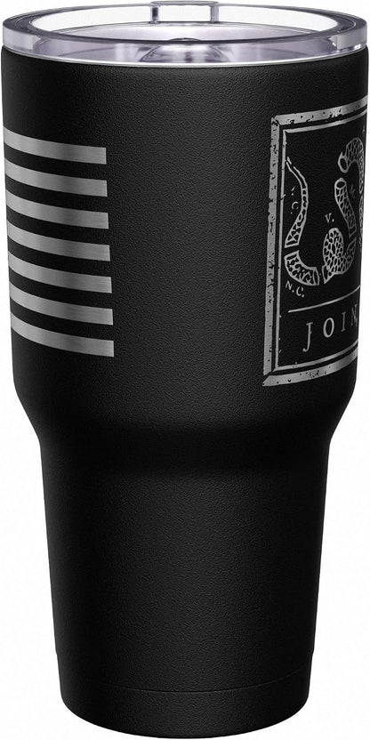 Born To Fish - Forced To Work - Fishing Travel Mug - American Flag Coffee Travel Mug - Dad Fishing Tumbler - Double Insulated Tumbler - 30 oz - Colors B