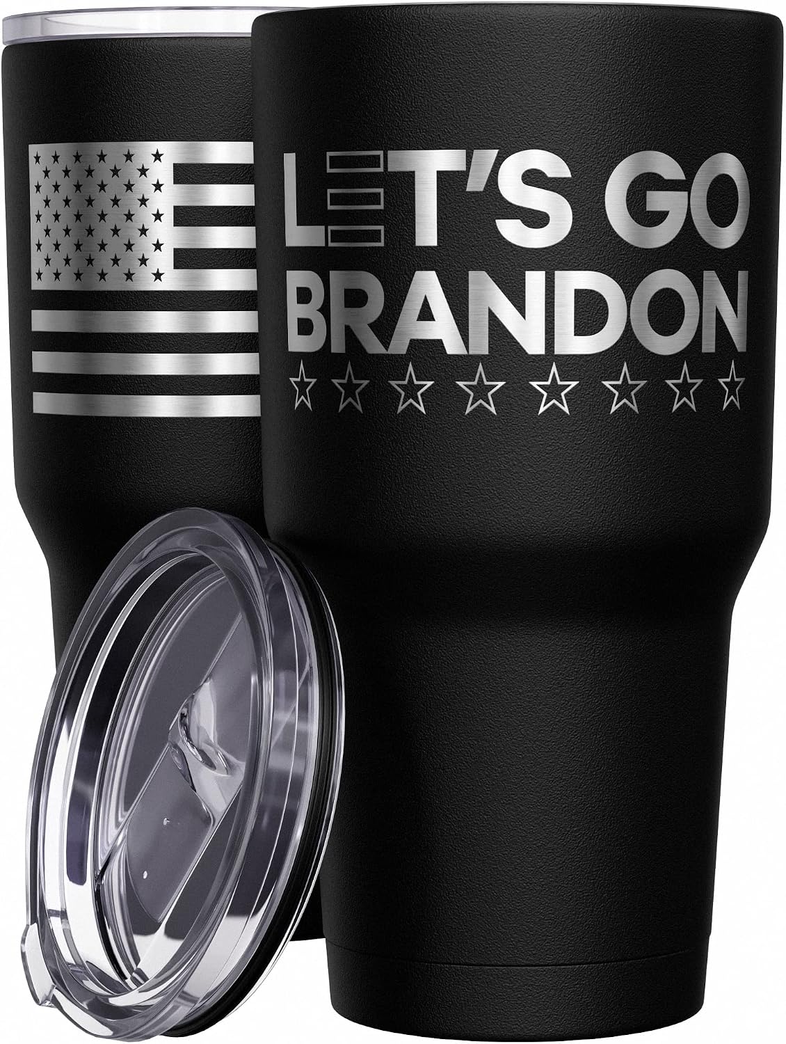 Born To Fish - Forced To Work - Fishing Travel Mug - American Flag Coffee Travel Mug - Dad Fishing Tumbler - Double Insulated Tumbler - 30 oz - Colors B