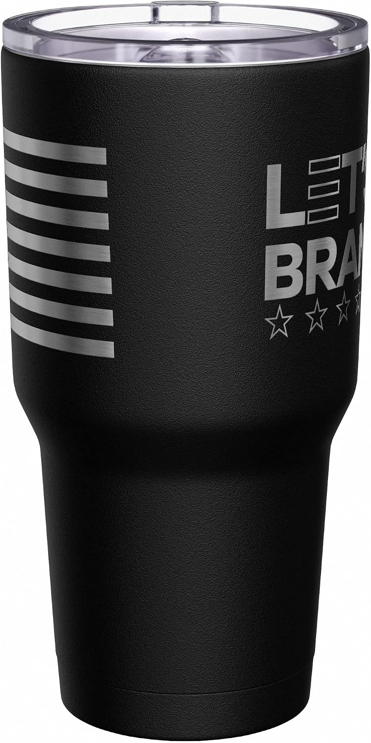 Born To Fish - Forced To Work - Fishing Travel Mug - American Flag Coffee Travel Mug - Dad Fishing Tumbler - Double Insulated Tumbler - 30 oz - Colors B