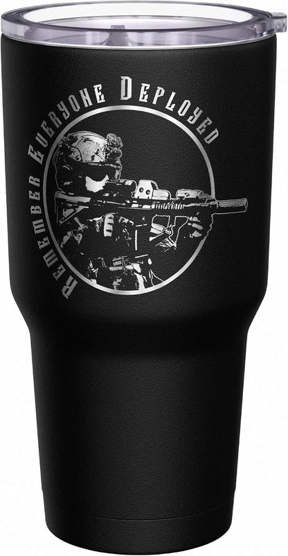 Born To Fish - Forced To Work - Fishing Travel Mug - American Flag Coffee Travel Mug - Dad Fishing Tumbler - Double Insulated Tumbler - 30 oz - Colors B