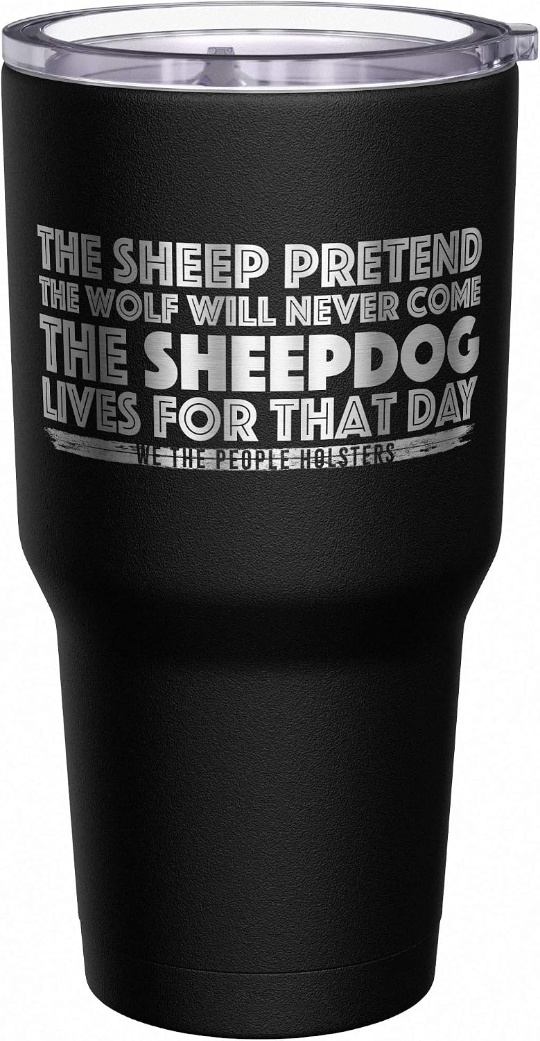 Born To Fish - Forced To Work - Fishing Travel Mug - American Flag Coffee Travel Mug - Dad Fishing Tumbler - Double Insulated Tumbler - 30 oz - Colors B