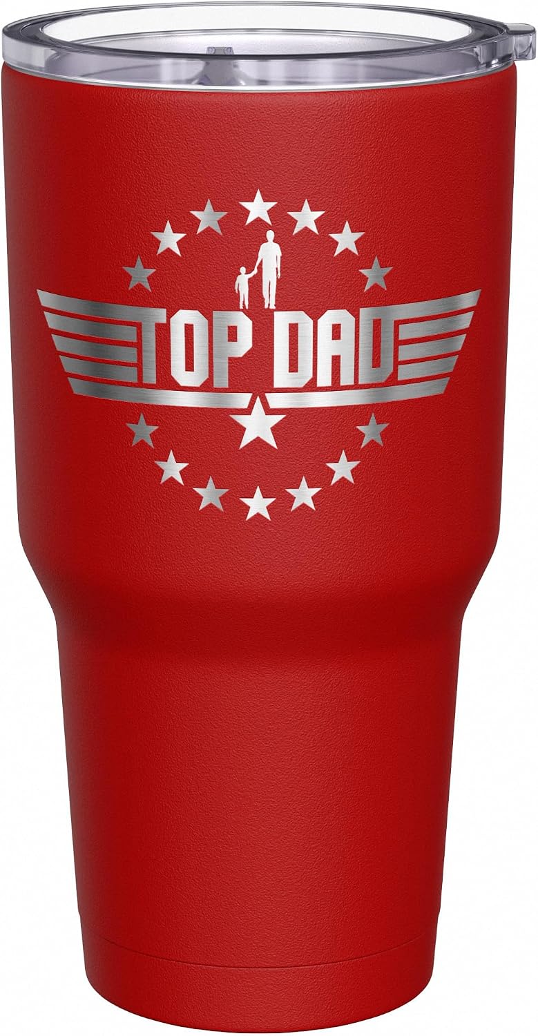 Born To Fish - Forced To Work - Fishing Travel Mug - American Flag Coffee Travel Mug - Dad Fishing Tumbler - Double Insulated Tumbler - 30 oz - Colors B