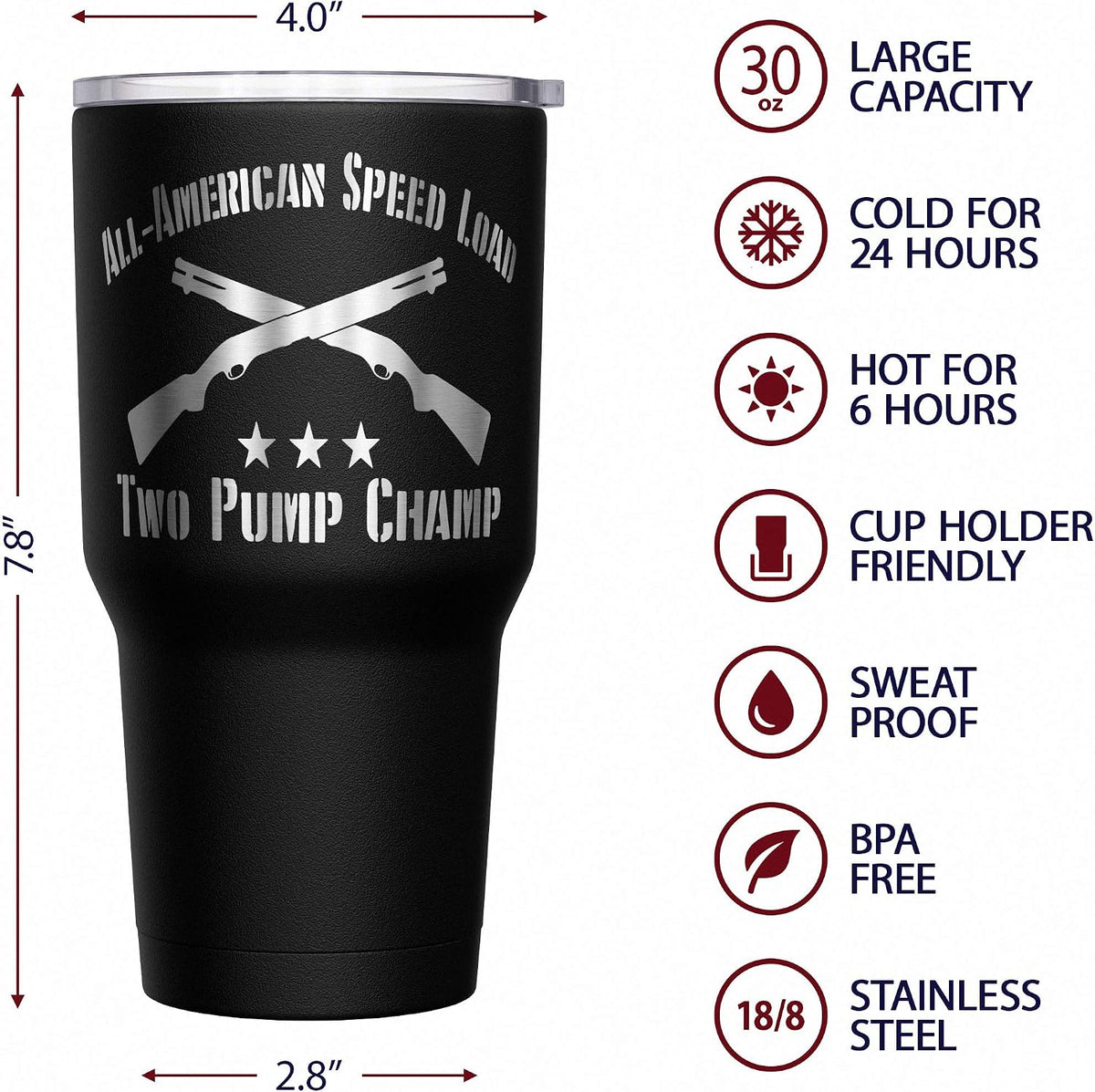 Born To Fish - Forced To Work - Fishing Travel Mug - American Flag Coffee Travel Mug - Dad Fishing Tumbler - Double Insulated Tumbler - 30 oz - Colors B