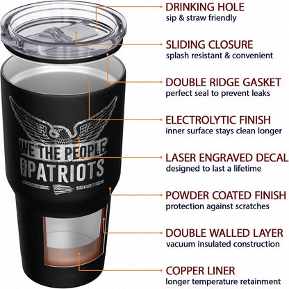Born To Fish - Forced To Work - Fishing Travel Mug - American Flag Coffee Travel Mug - Dad Fishing Tumbler - Double Insulated Tumbler - 30 oz - Colors B