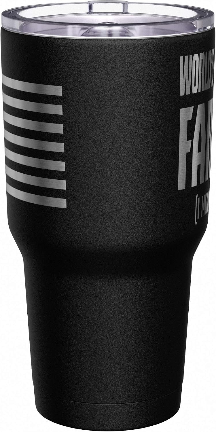Born To Fish - Forced To Work - Fishing Travel Mug - American Flag Coffee Travel Mug - Dad Fishing Tumbler - Double Insulated Tumbler - 30 oz - Colors B