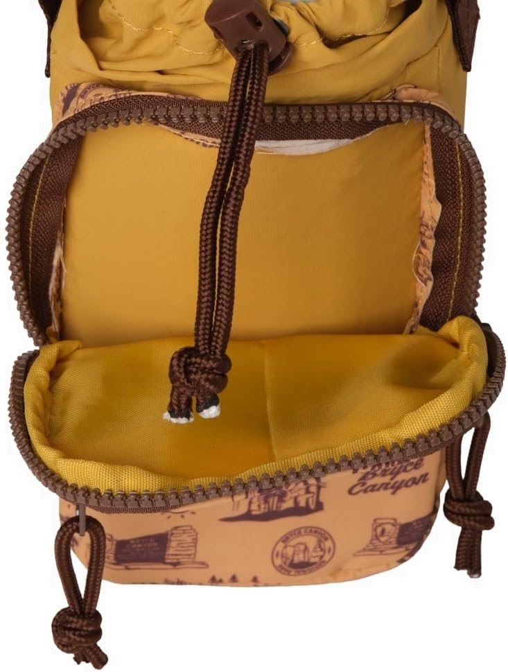 Water Bottle Sling Crossbody Bag – Small Cross Body Sling with Pockets for Water Bottle, Cash, Phone & Keys