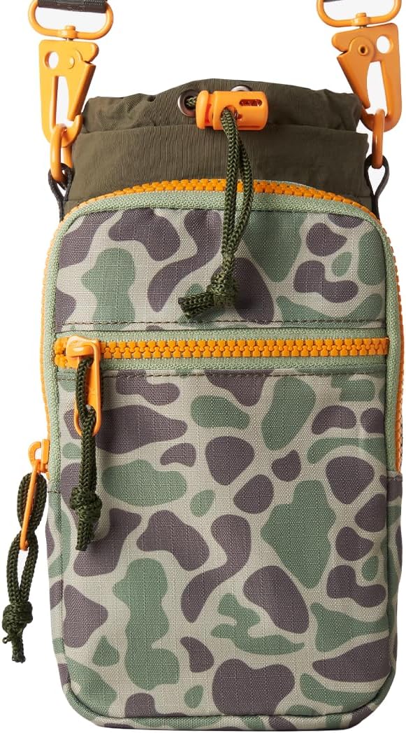 Water Bottle Sling Crossbody Bag – Small Cross Body Sling with Pockets for Water Bottle, Cash, Phone & Keys