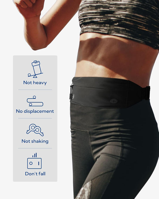 Running Belt Fanny Pack:Phone Holder Belt for Men Women