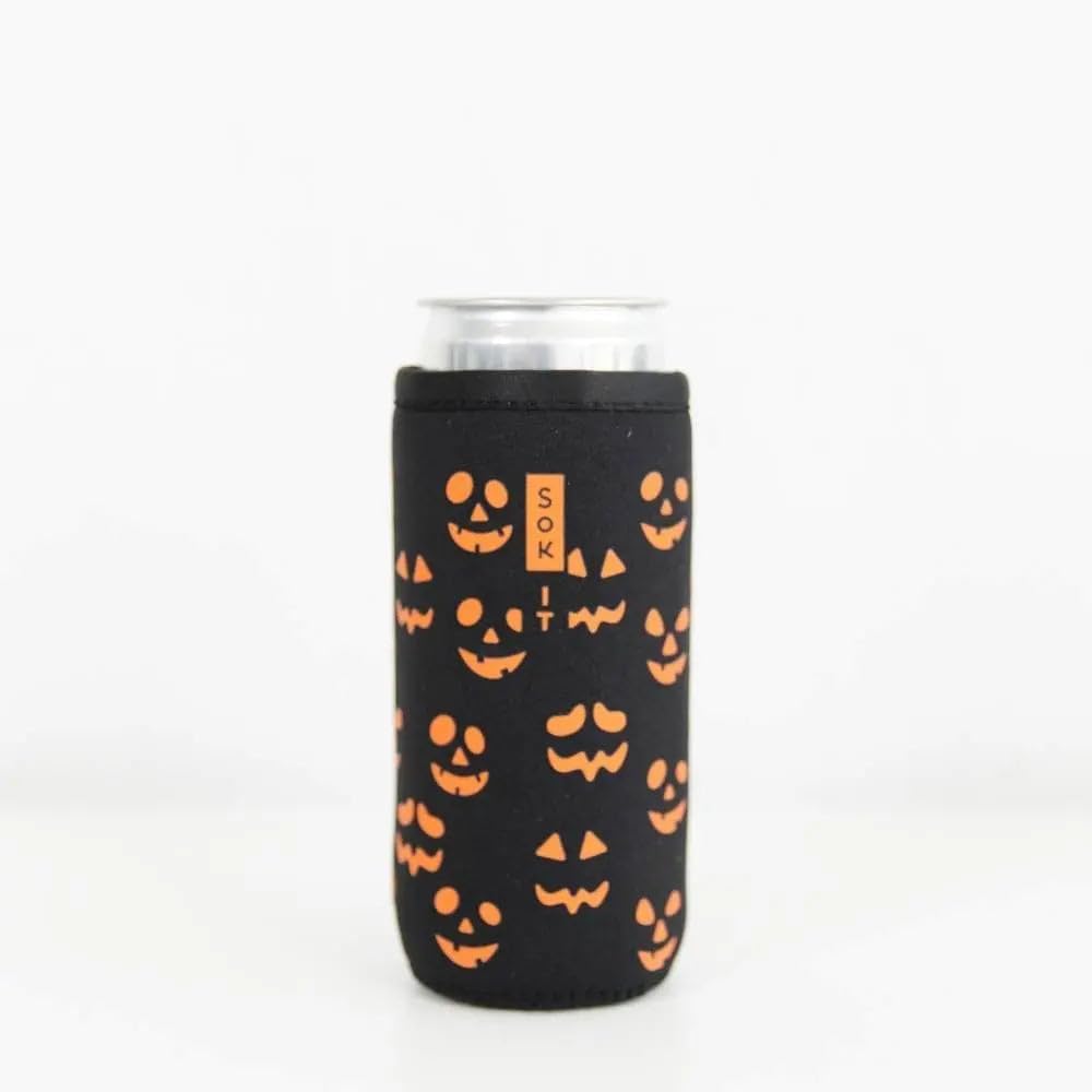 CanSok Sleeve for Beer & Soda Insulated Neoprene Cover (Ocean Oasis, 12oz Can Sleeve) - Colors E