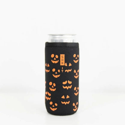 CanSok Sleeve for Beer & Soda Insulated Neoprene Cover (Ocean Oasis, 12oz Can Sleeve) - Colors E