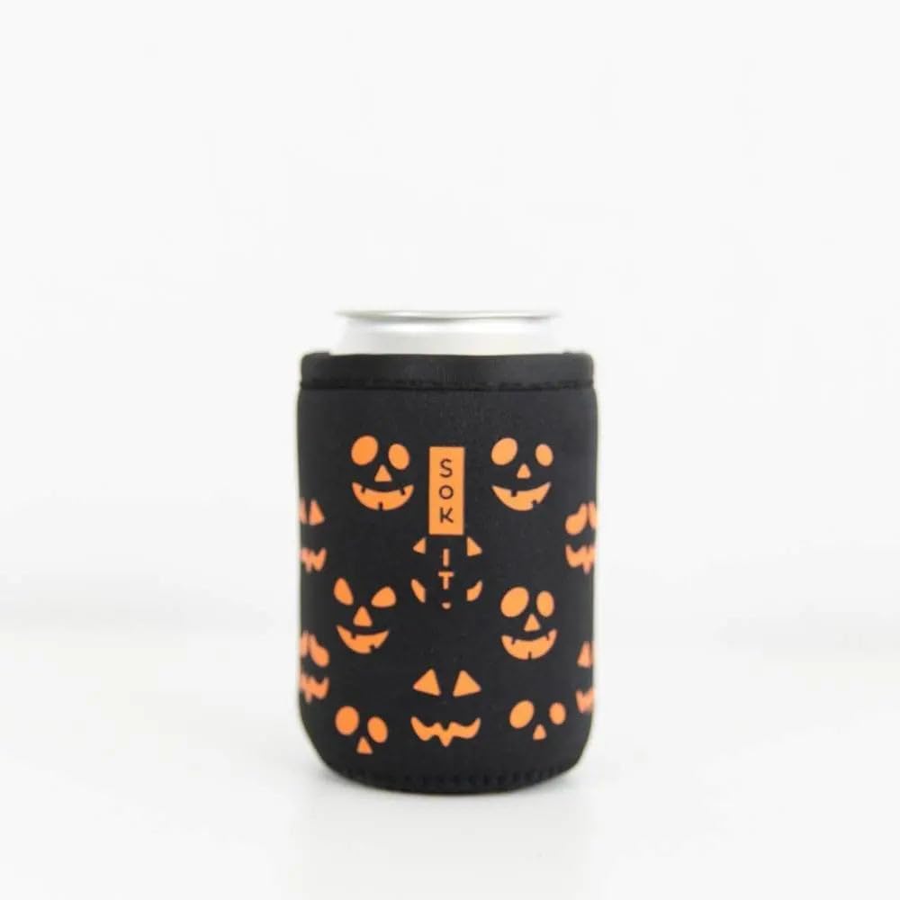 CanSok Sleeve for Beer & Soda Insulated Neoprene Cover (Ocean Oasis, 12oz Can Sleeve) - Colors E