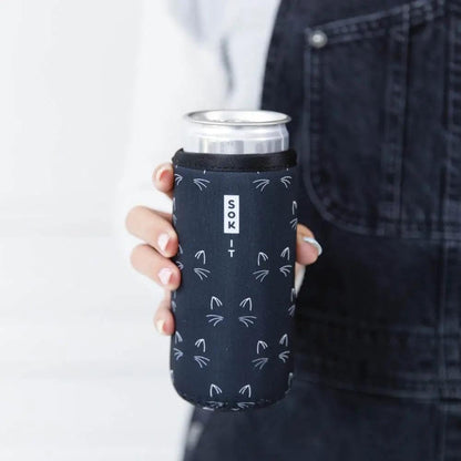 CanSok Sleeve for Beer & Soda Insulated Neoprene Cover (Ocean Oasis, 12oz Can Sleeve) - Colors E