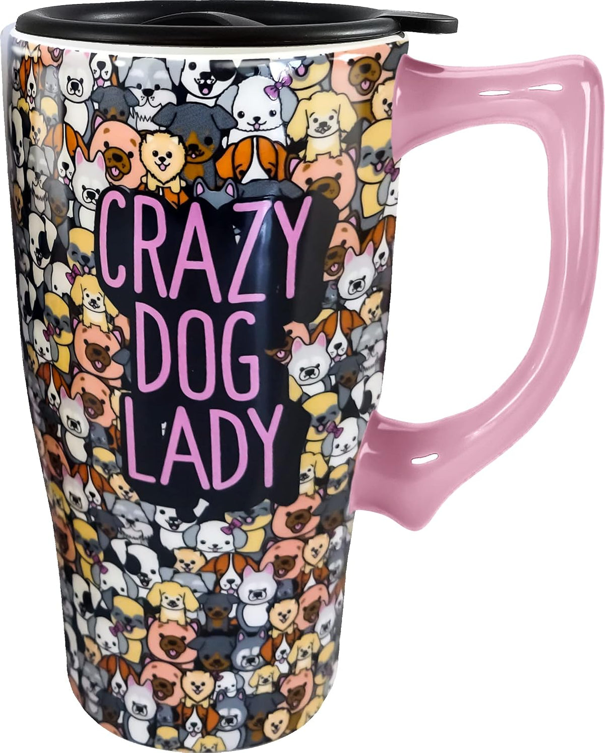 12569 Cardinal Travel Mug, 16 Oz, Ceramic