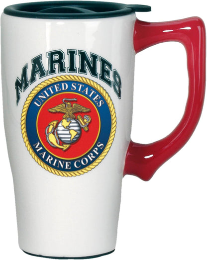 12569 Cardinal Travel Mug, 16 Oz, Ceramic