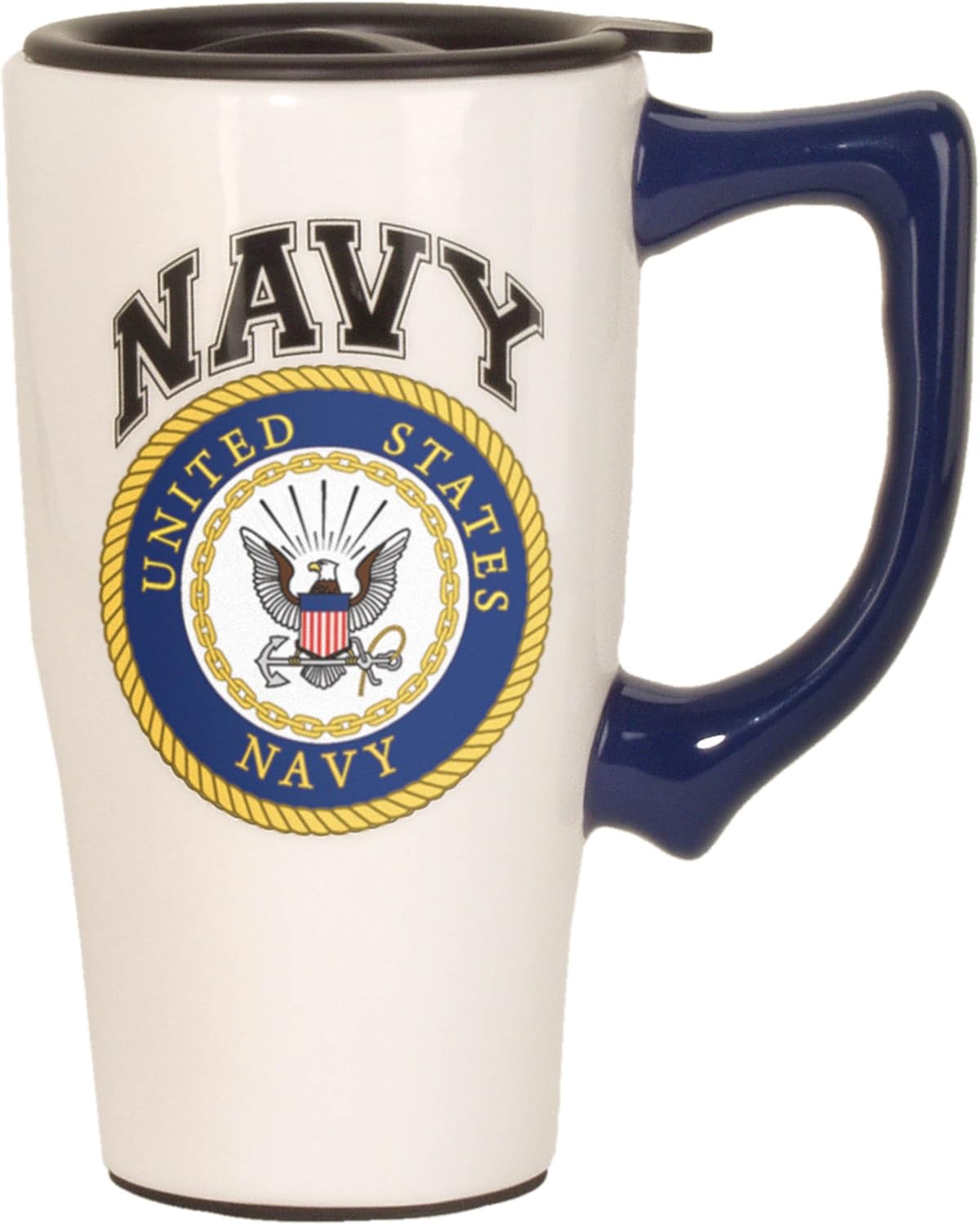 12569 Cardinal Travel Mug, 16 Oz, Ceramic