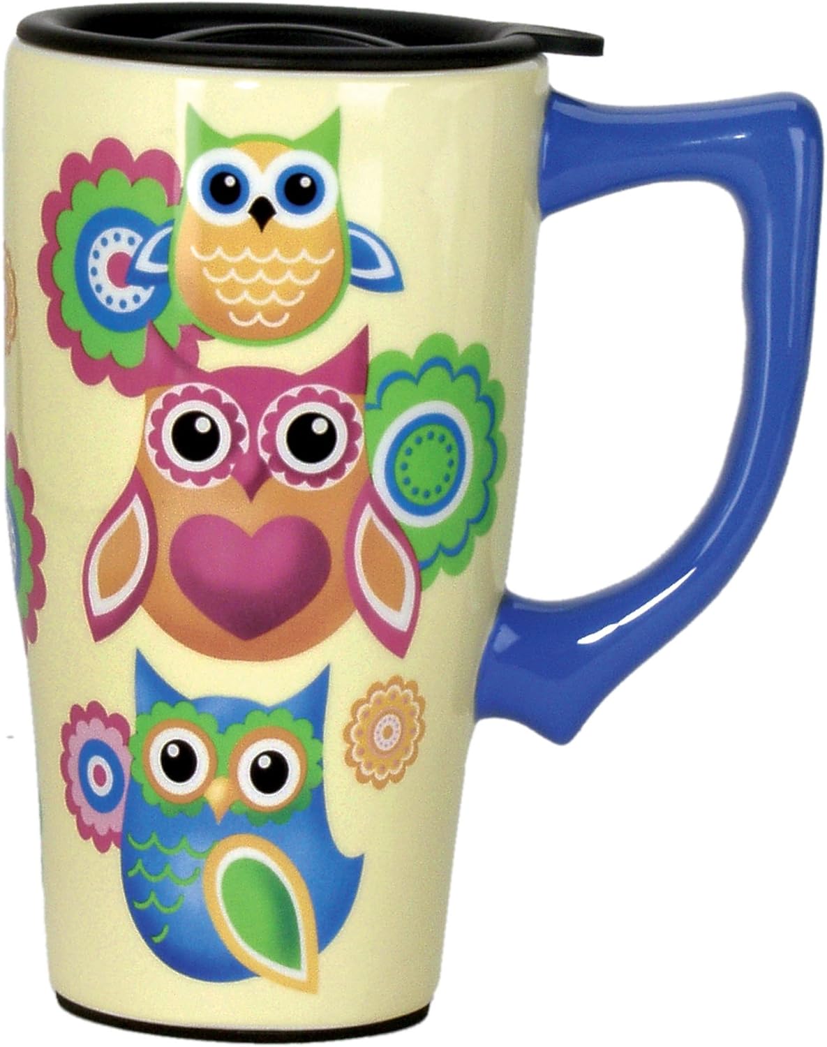 12569 Cardinal Travel Mug, 16 Oz, Ceramic