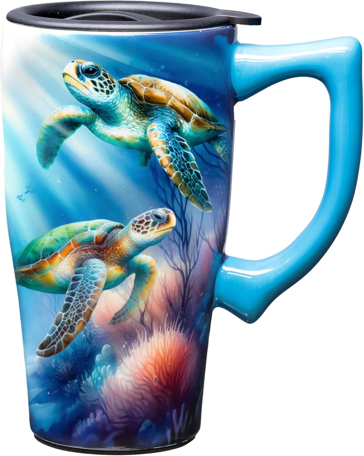 12569 Cardinal Travel Mug, 16 Oz, Ceramic