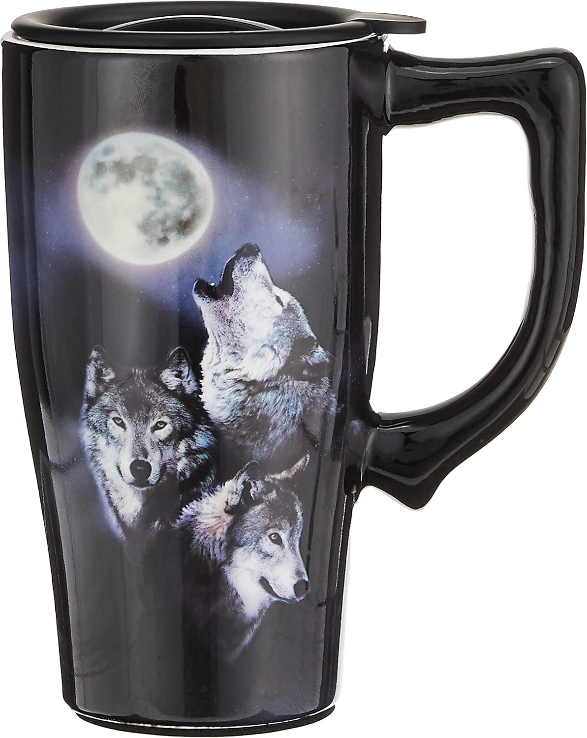 12569 Cardinal Travel Mug, 16 Oz, Ceramic