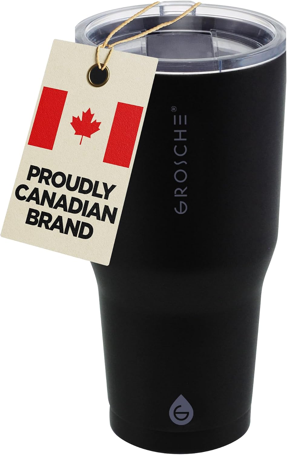 Yukon Triple Insulated Coffee Travel Mug with Lid, 20oz Cream White | Sturdy Stainless Steel Mug Keeps Drinks Cold Up To 8 Hours Or Hot Up To 4 Hours With Removable Slider Lid And Dishwasher Safe
