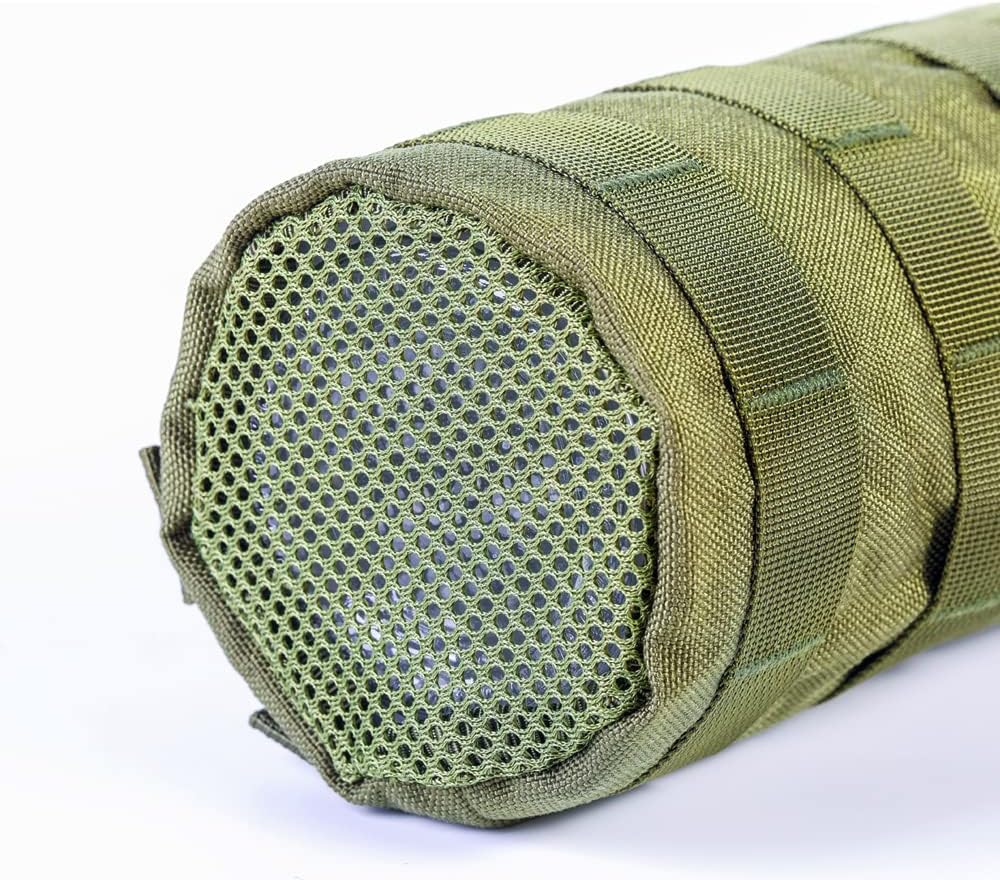 Upgraded Tactical Drawstring Molle Water Bottle Holder Tactical Pouches