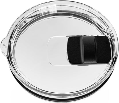 20 oz Tumbler Lid for YETI, 2 Pack Replacement Lids for YETI 20oz Tumbler & 10 oz Lowball, 10 oz Mug, Coffee Cup Covers with Magnetic Slider for Gift, BPA Free