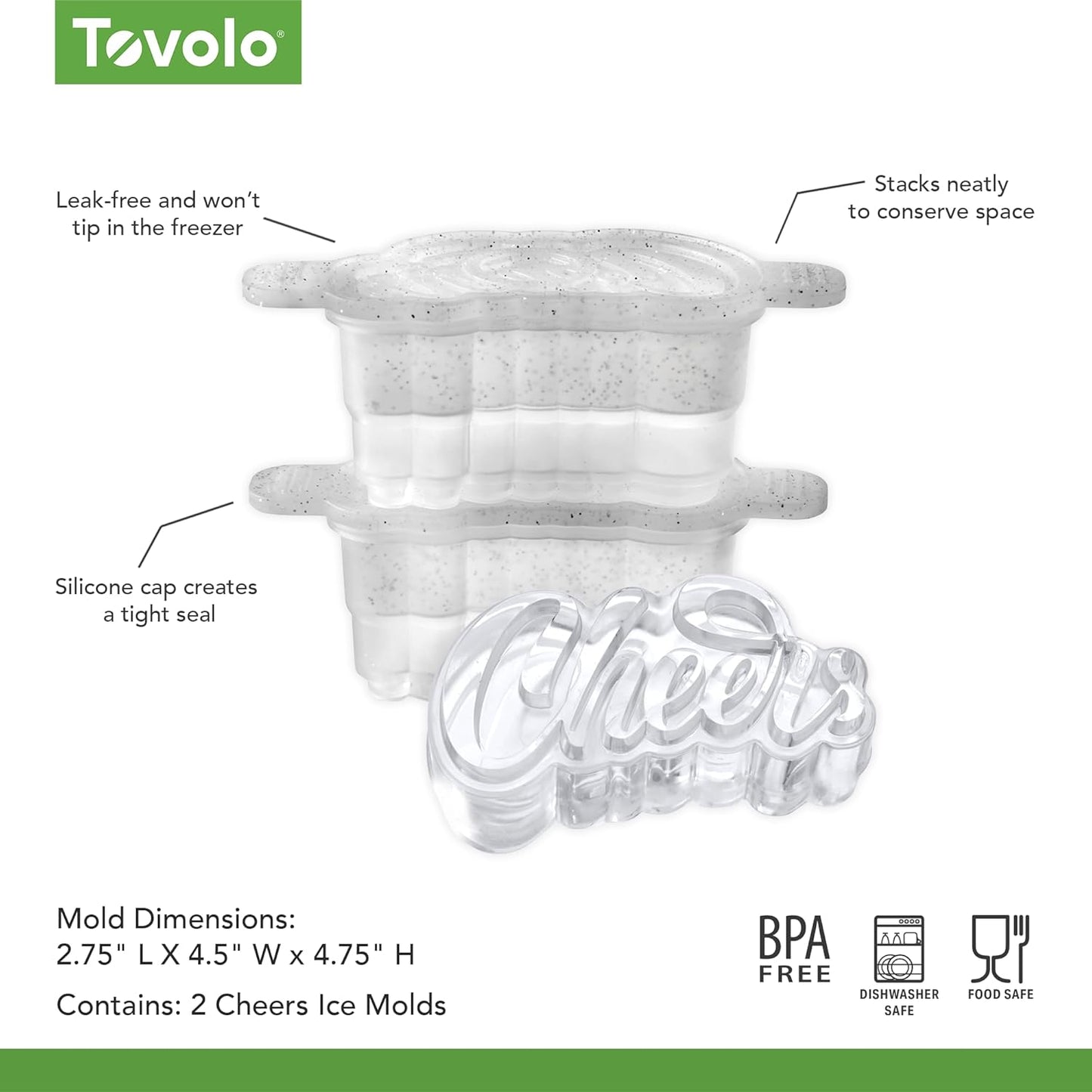 Tovolo Sphere Ice Molds - Set of 2