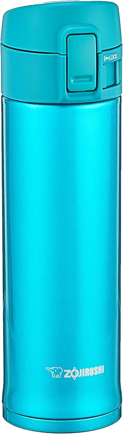 Zojirushi Stainless Steel Mug, 16oz, Smoky Blue