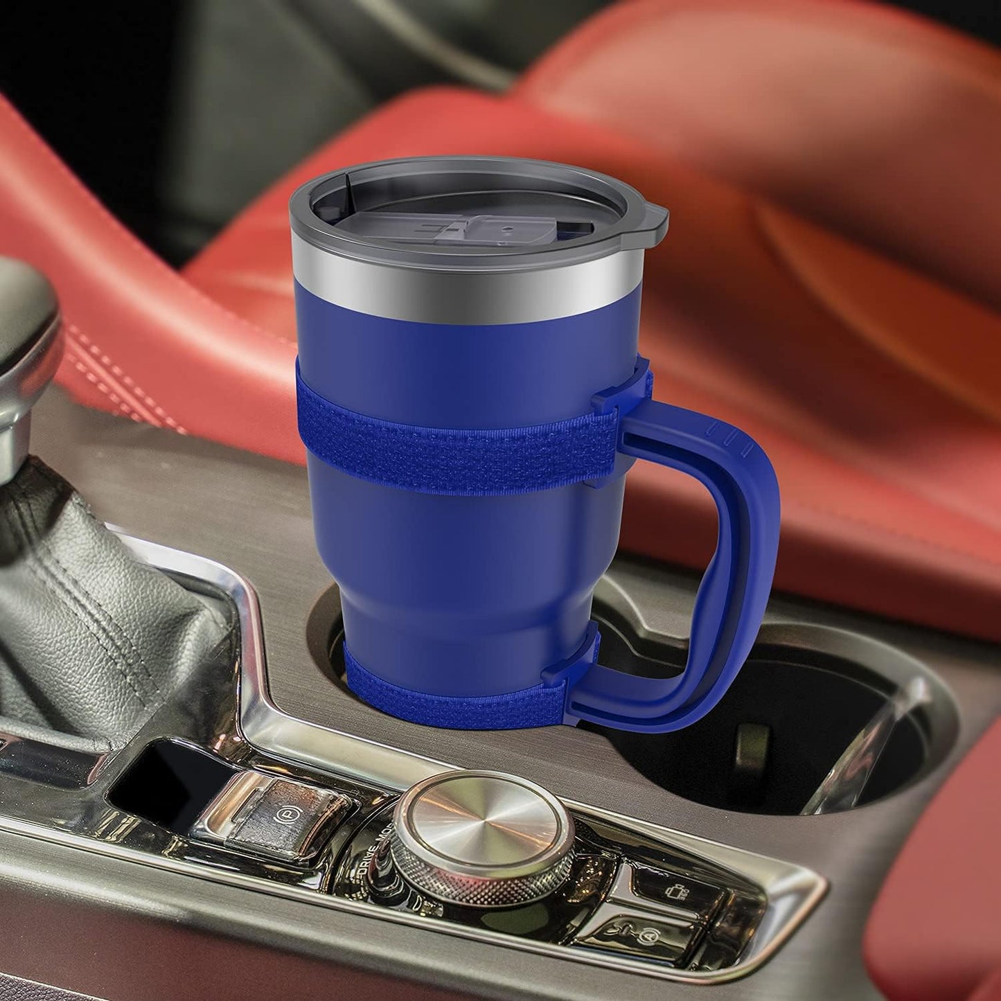 20 Oz 30 Oz 40 Oz Tumbler Handle Adjustable Fit for YETI, RTIC, Ozark Trail, Travel Mug Cup, SIC, Rambler, and All Brands Tumbler Cup