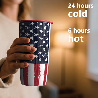 TILUCK 20 oz Insulated Tumbler with BPA-Free Lid, Stainless Steel Vacuum Travel Coffee Mug, Double Wall Coffee Tumbler（20oz，Matte DarkBlue）