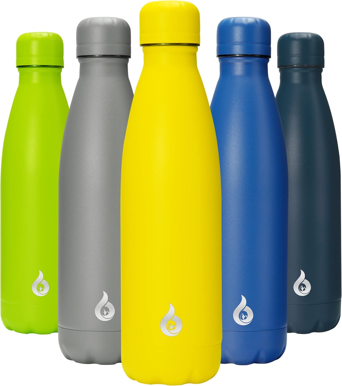 BJPKPK Insulated Water Bottle 12oz Small Stainless Steel Water Bottles Reusable Metal Thermal Keep Cold and Hot,Dreamy Purple - Colors A
