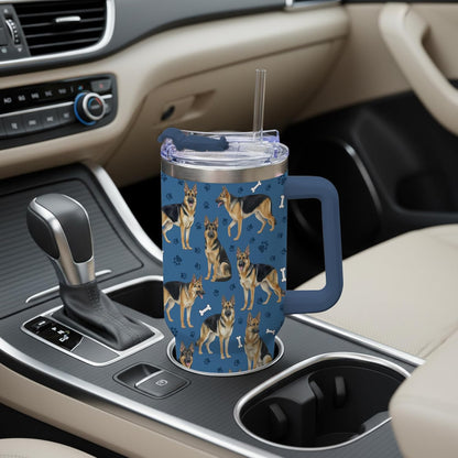 Beagle Gifts for Women Men, 40oz Stainless Steel Insulated Tumbler Travel Cup Mug, Funny and Unique Beagle Gifts for Dog Lover - Colors A