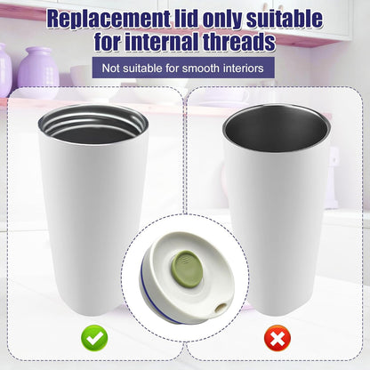 Replacement Slider Lid for Owala SmoothSip 20oz & 12oz, Top Cover Compatible with Owala 24oz Coffee Tumbler, Coffee Travel Mugs Leakproof Accessories, BPA-Free (Black Cherry)