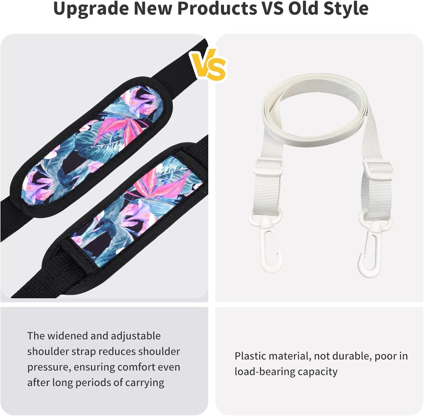 Water Bottle Holder with Strap for Stanley Cup 40/30oz, Insulated Neoprene Stanley Cup Holder with Strap for Tumbler with Handle Stanley Carrier Bag Cross-body Bag for Walking