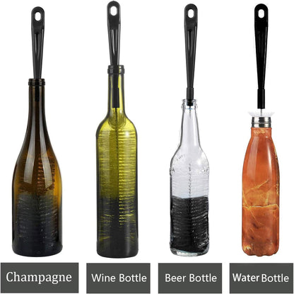 ALINK 17 inch Extra Long Bottle Cleaning Brush Cleaner for Washing Narrow Neck Beer/Wine/Thermos, Brewing Bottles, Hummingbird Feeder
