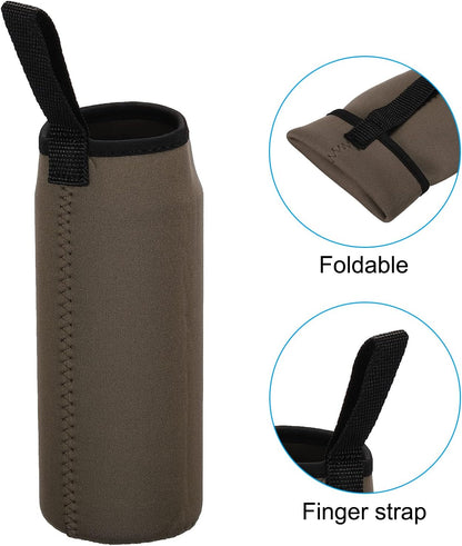 PATIKIL Water Bottle Sleeves, Neoprene Insulated Bottle Bag Holder Carrier Pouch with Finger Strap