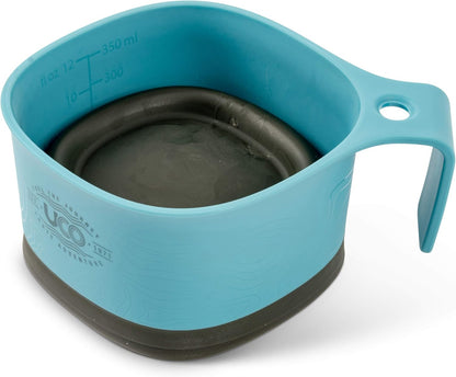 UCO Collapsible Camp Cup for Camping, Backpacking, and Hiking, 12 Ounces
